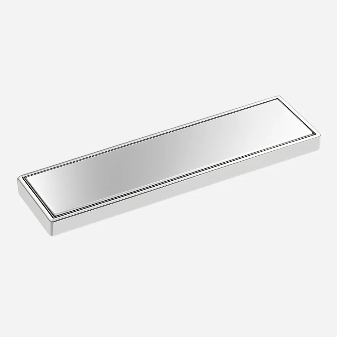 Móvel do Brasil Ralo Linear Lux 80x10 com Válvula