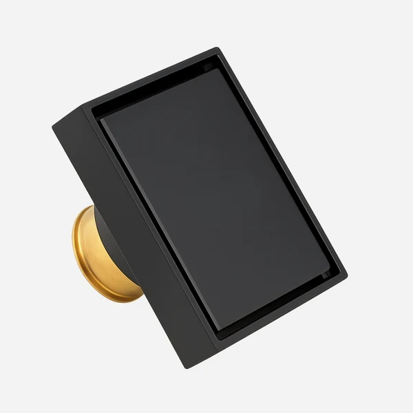 Hídrica Metais Ralo Minimalista Lux 10x10 com Válvula