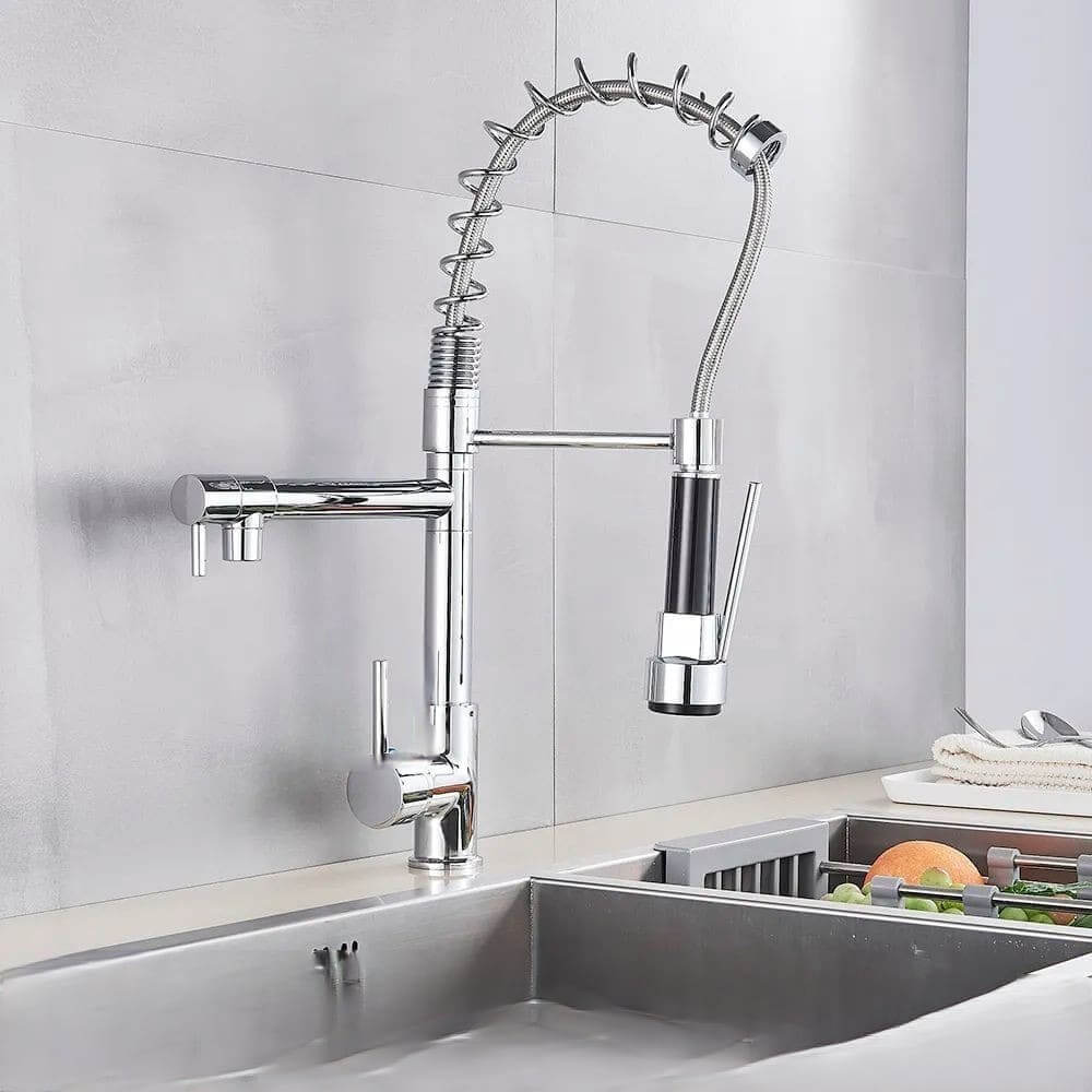 Hídrica Torneira Gourmet Monocomando Artisan Bica Dupla