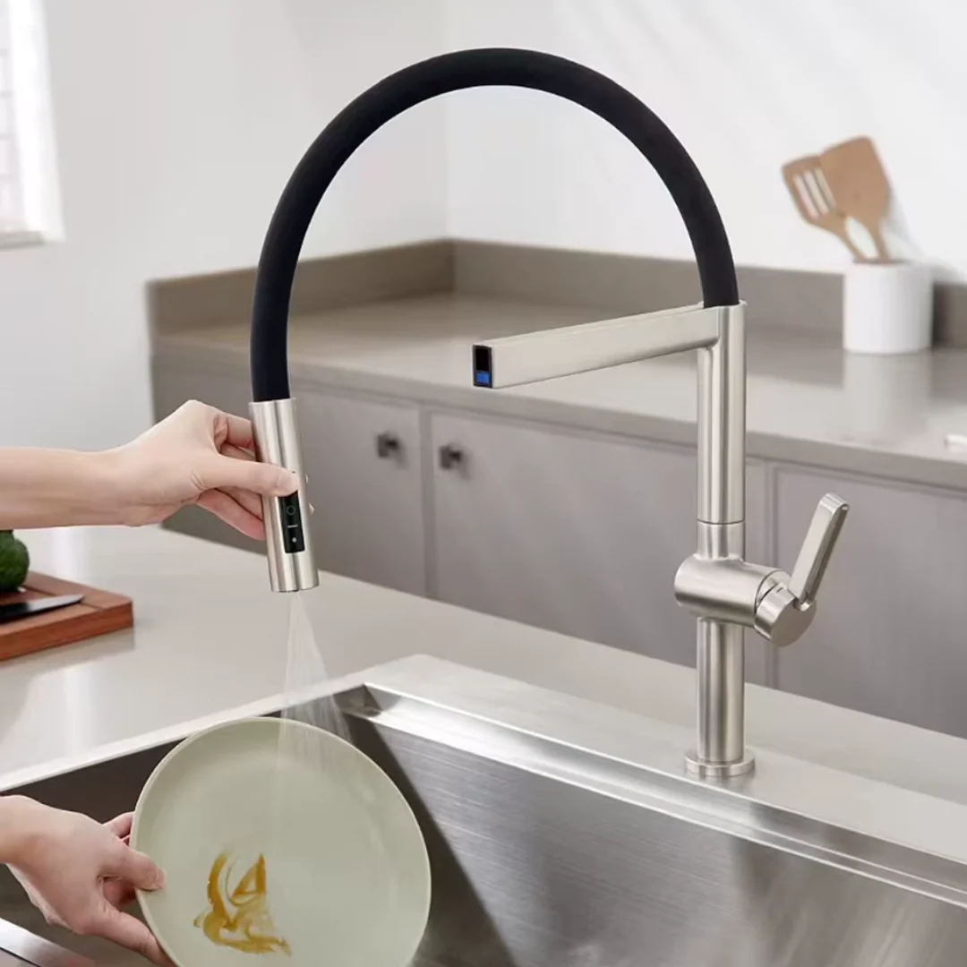 Hídrica Torneira Monocomando Gourmet Arqline Flexível