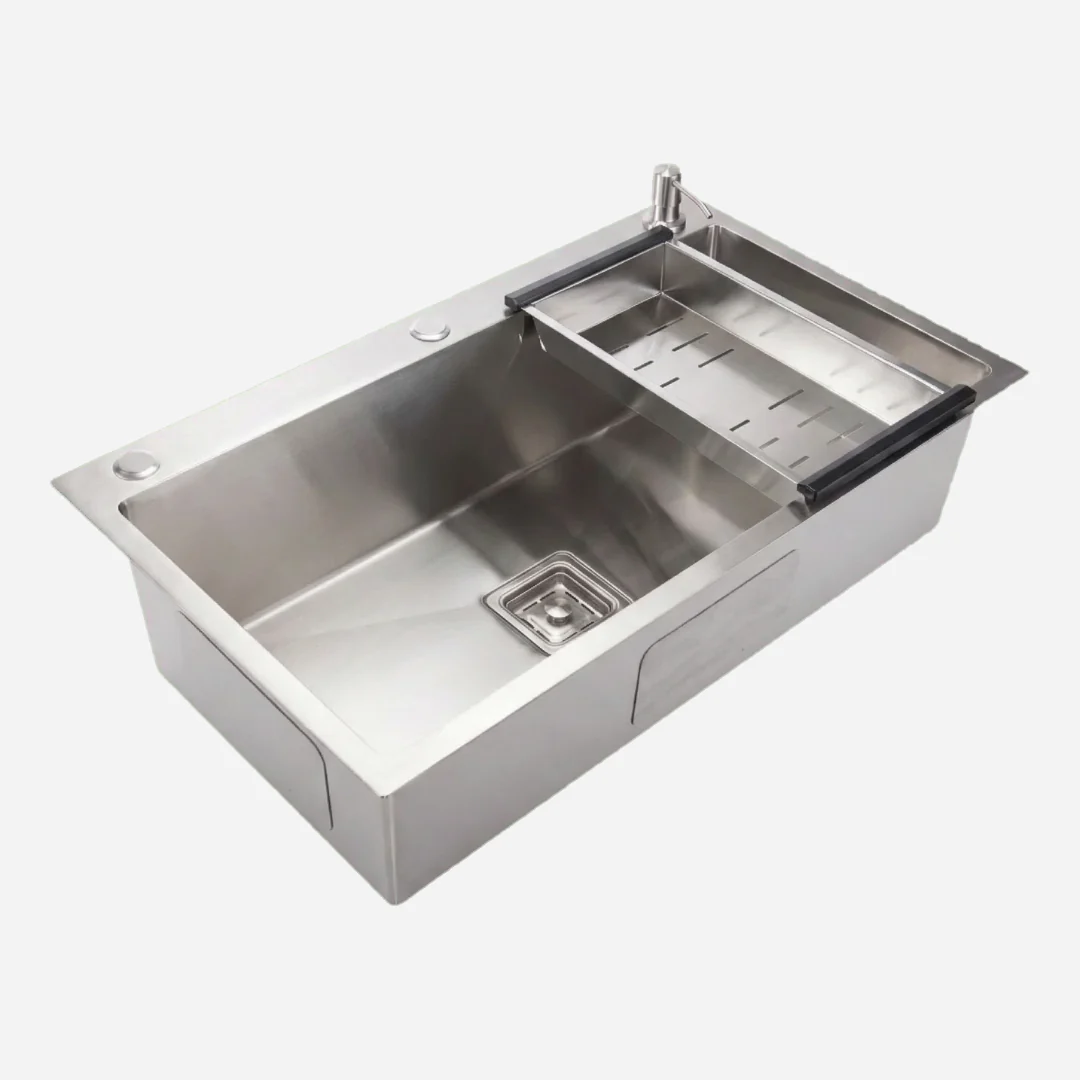 Hídrica Metais Cuba Gourmet Artisan 78x45 Inox 304