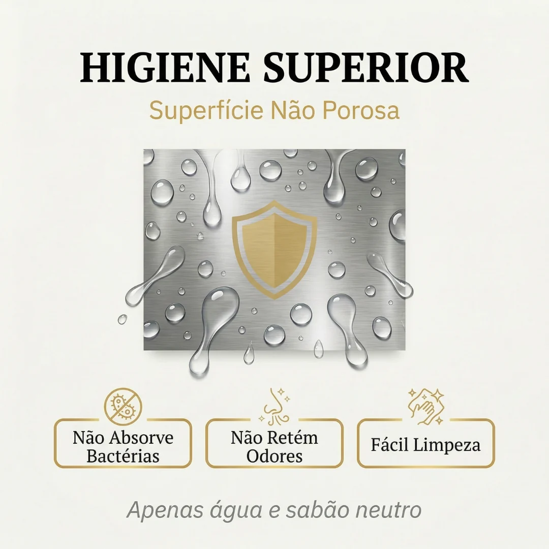Hídrica Metais Cuba Gourmet Artisan 78x45 Inox 304