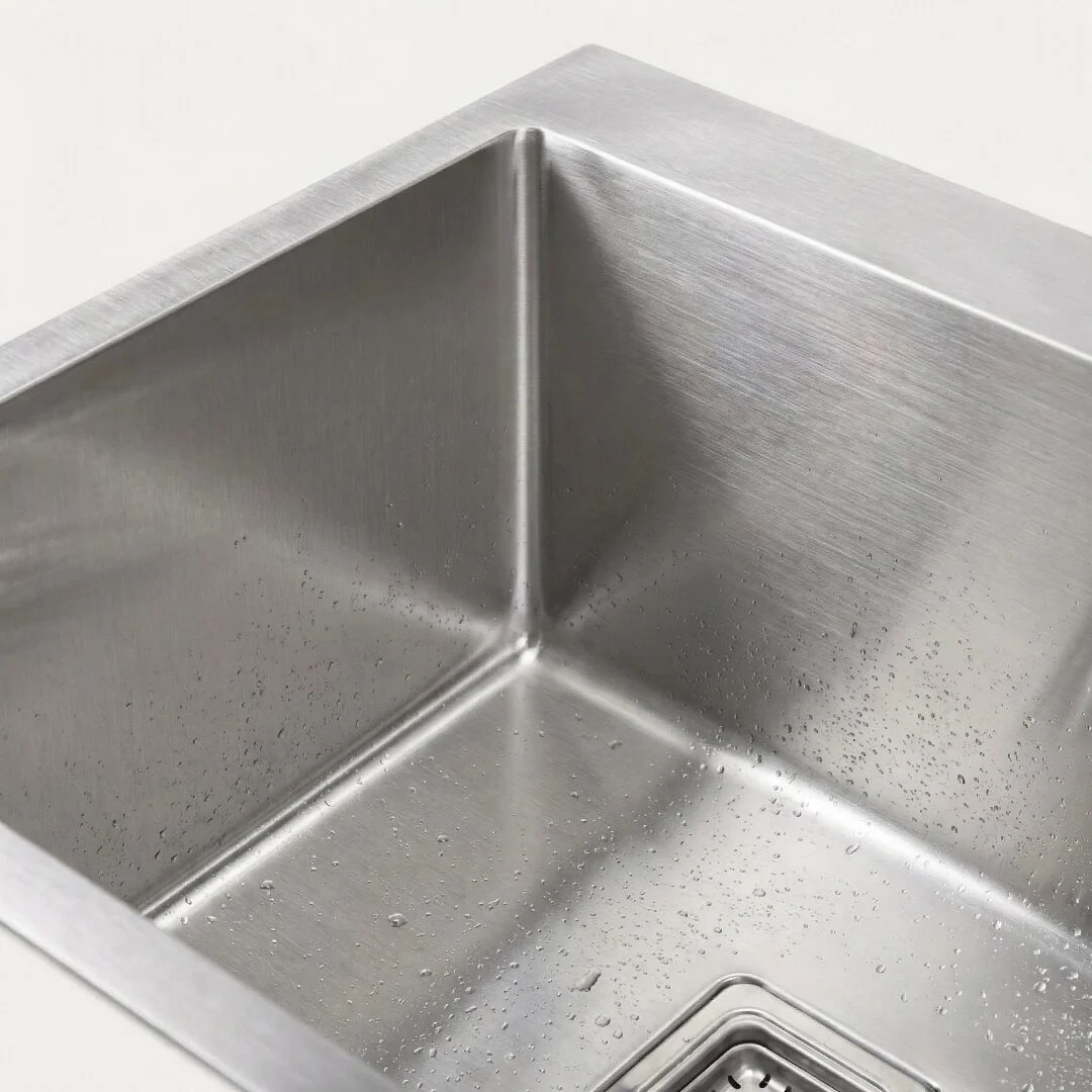 Hídrica Metais Cuba Gourmet Square 44x44 Inox 304