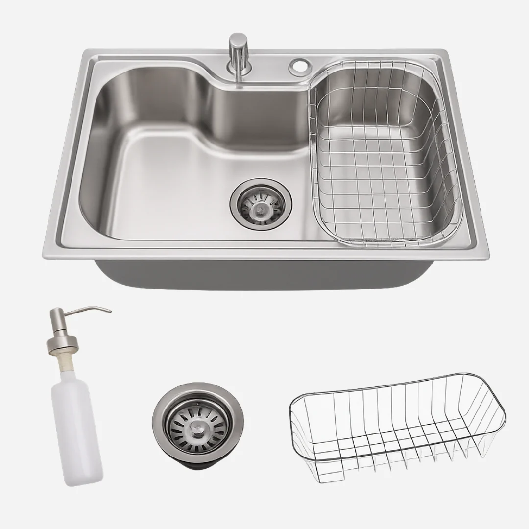 Hídrica Metais Cuba Inox 50x40 Com Acessórios