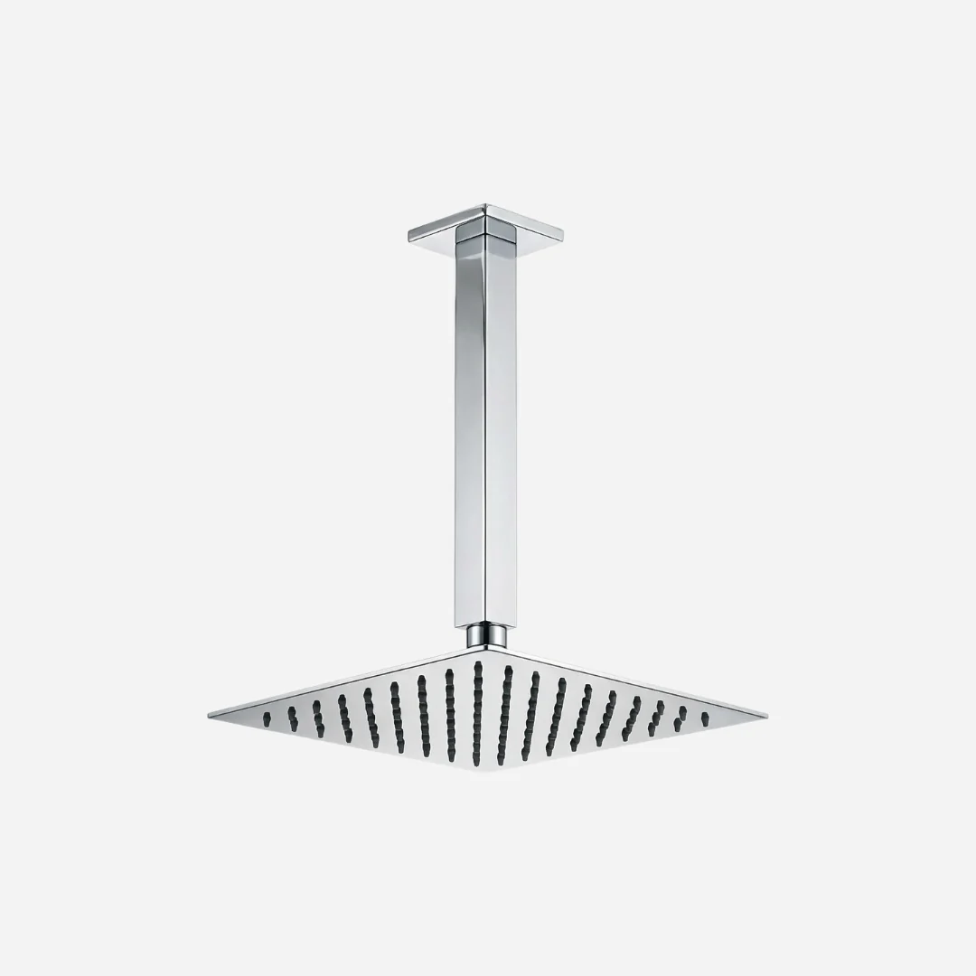Hídrica Metais Ducha de Teto Eleganza Square Inox 304