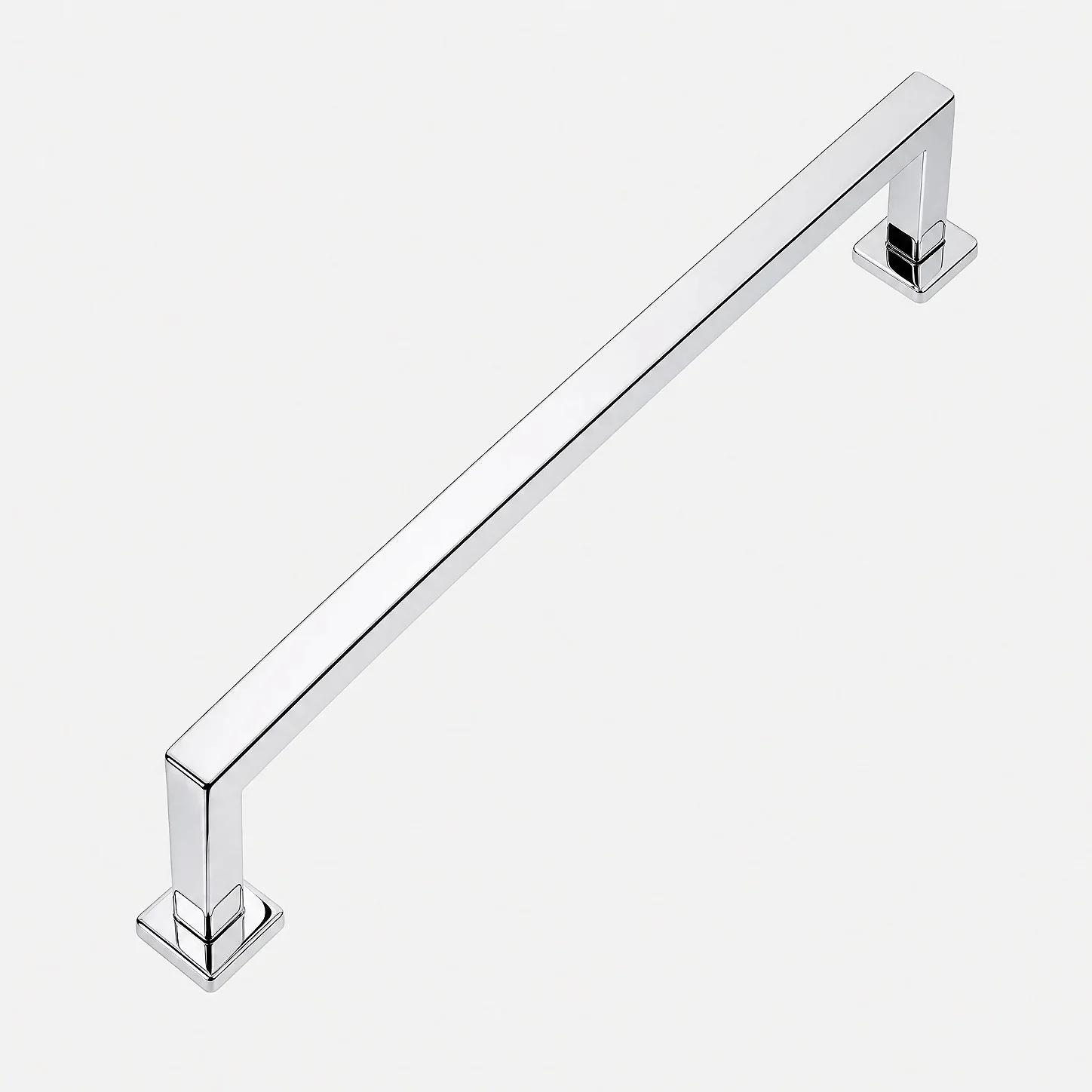 Hídrica Metais Porta Toalha de Rosto 30cm Inox 304 Square
