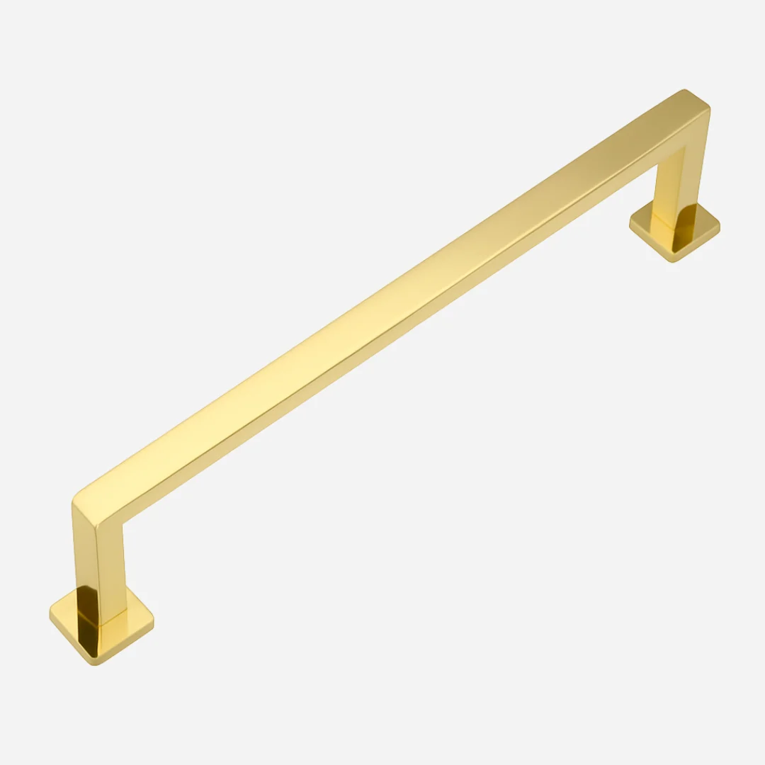 Hídrica Metais Porta Toalha de Rosto 30cm Inox 304 Square