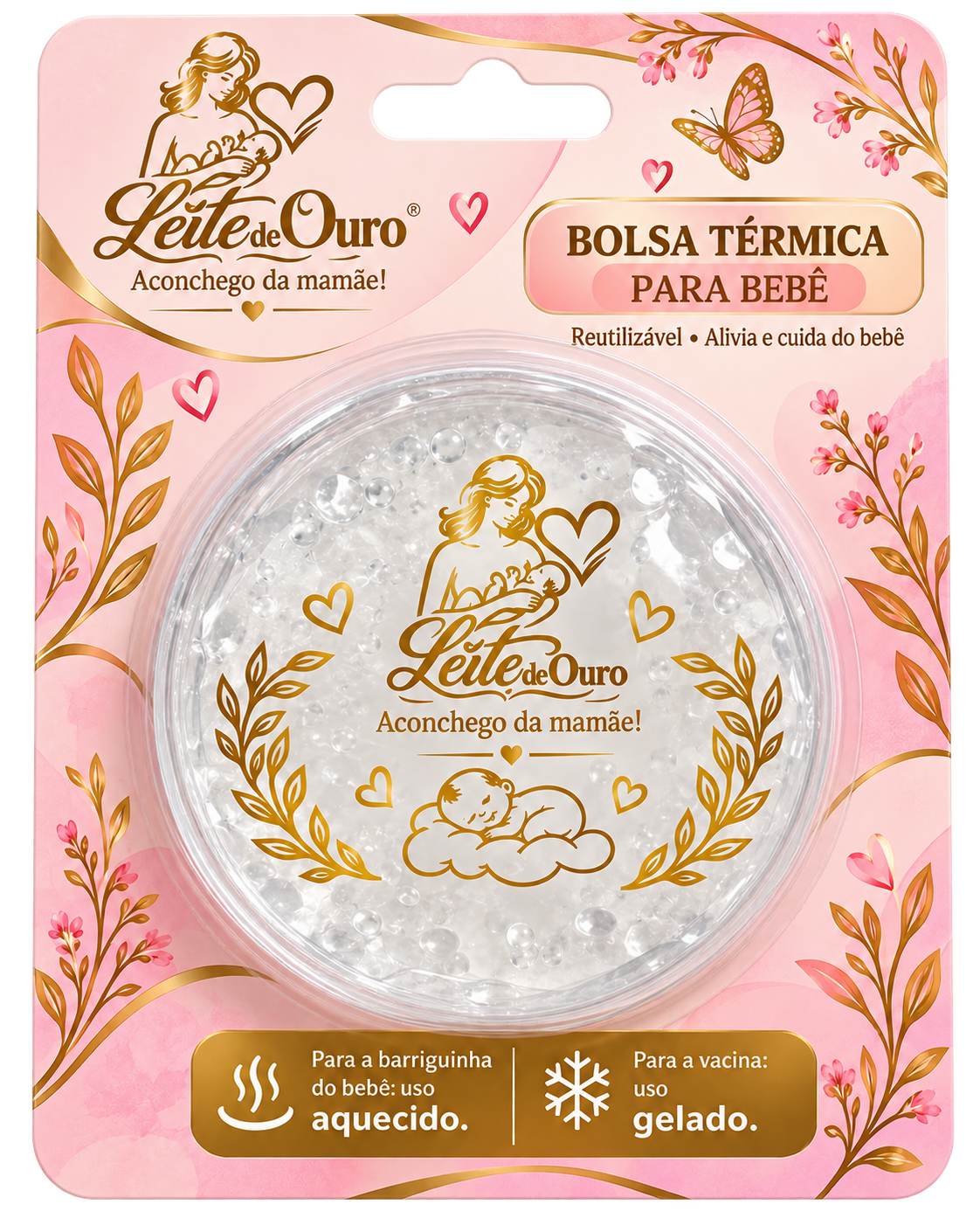Bolsa Térmica para Bebê – Leite de Ouro