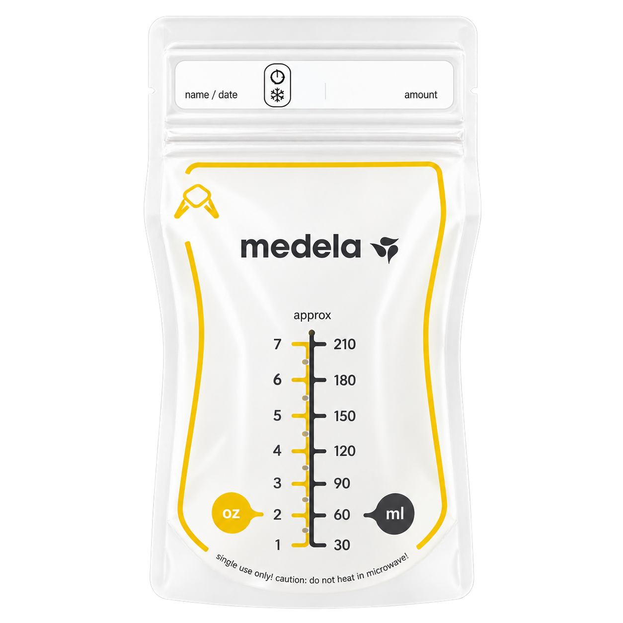 Sacos para Armazenamento de Leite Materno Medela (50 Unid.)