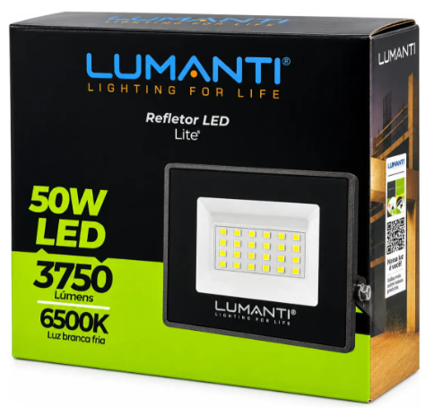 Refletor Lite Led 50w Lumanti