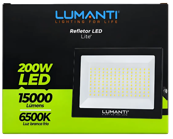 Refletor Lite Led 200w Lumanti