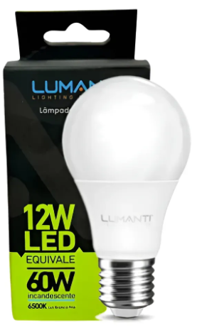 Lâmpada LED Bulbo 12W