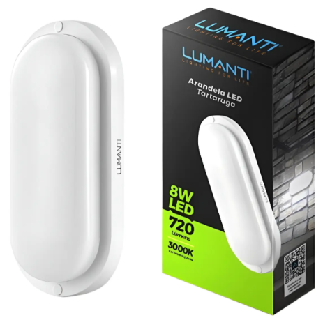 Arandela LED Tartaruga 8w