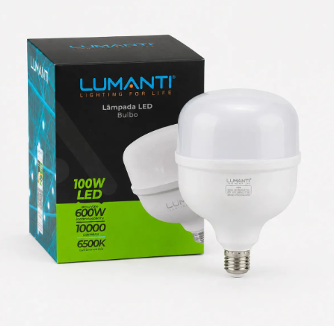 Lâmpada LED Bulbo 100W