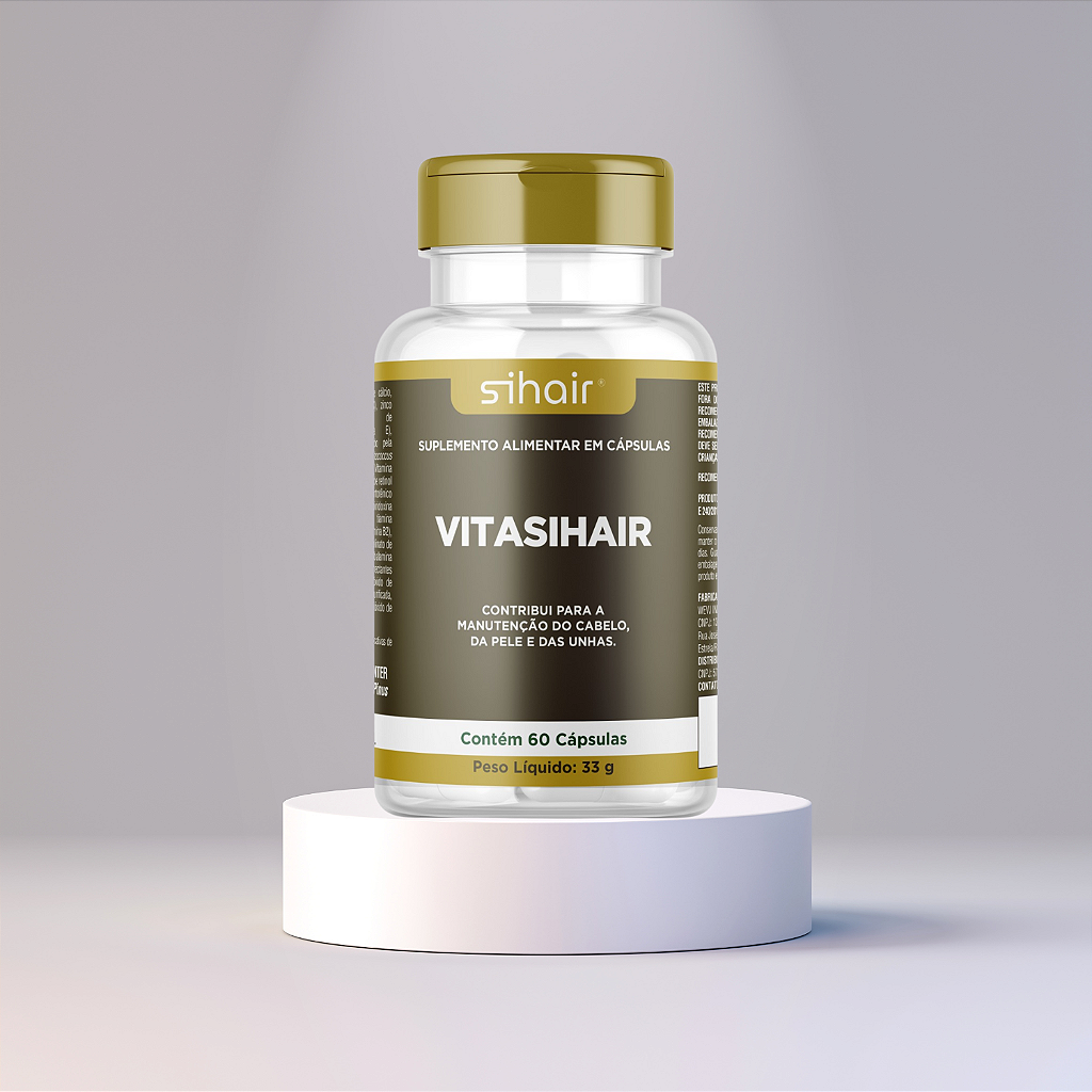Vitasihair - Cabelos volumosos - 60 cápsulas