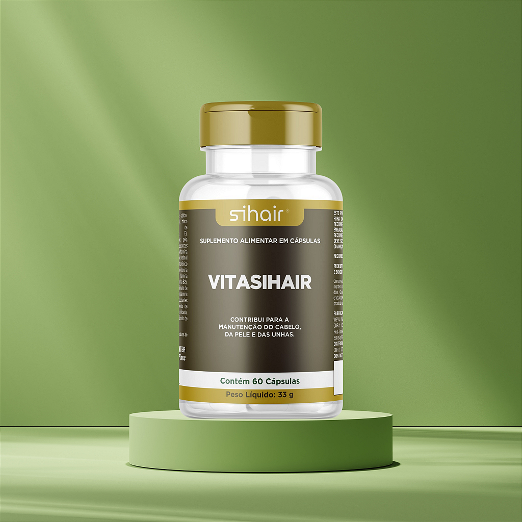 Vitasihair - Cabelos volumosos - 60 cápsulas