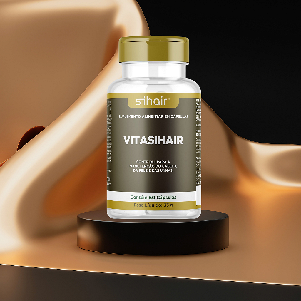 Vitasihair - Cabelos volumosos - 60 cápsulas