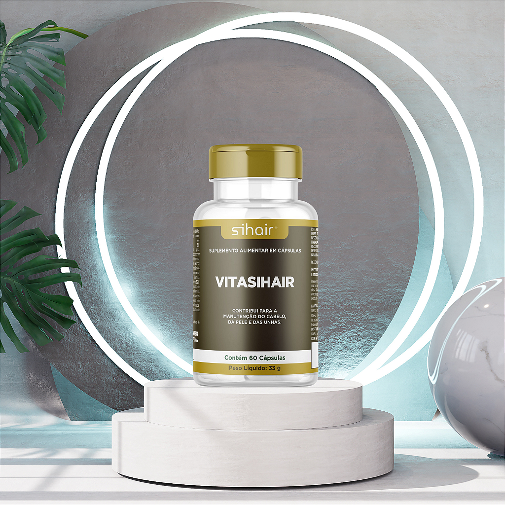 Vitasihair - Cabelos volumosos - 60 cápsulas
