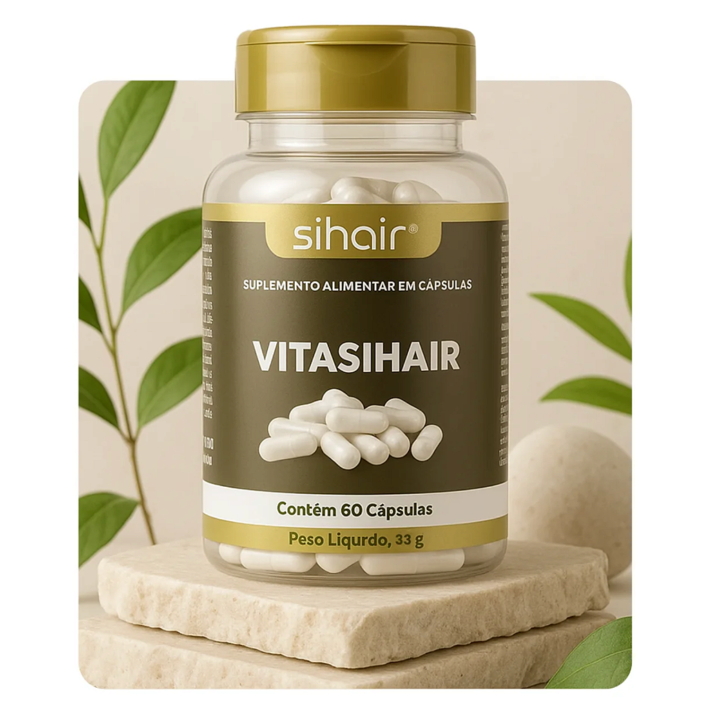 Vitasihair - Cabelos volumosos - 60 cápsulas