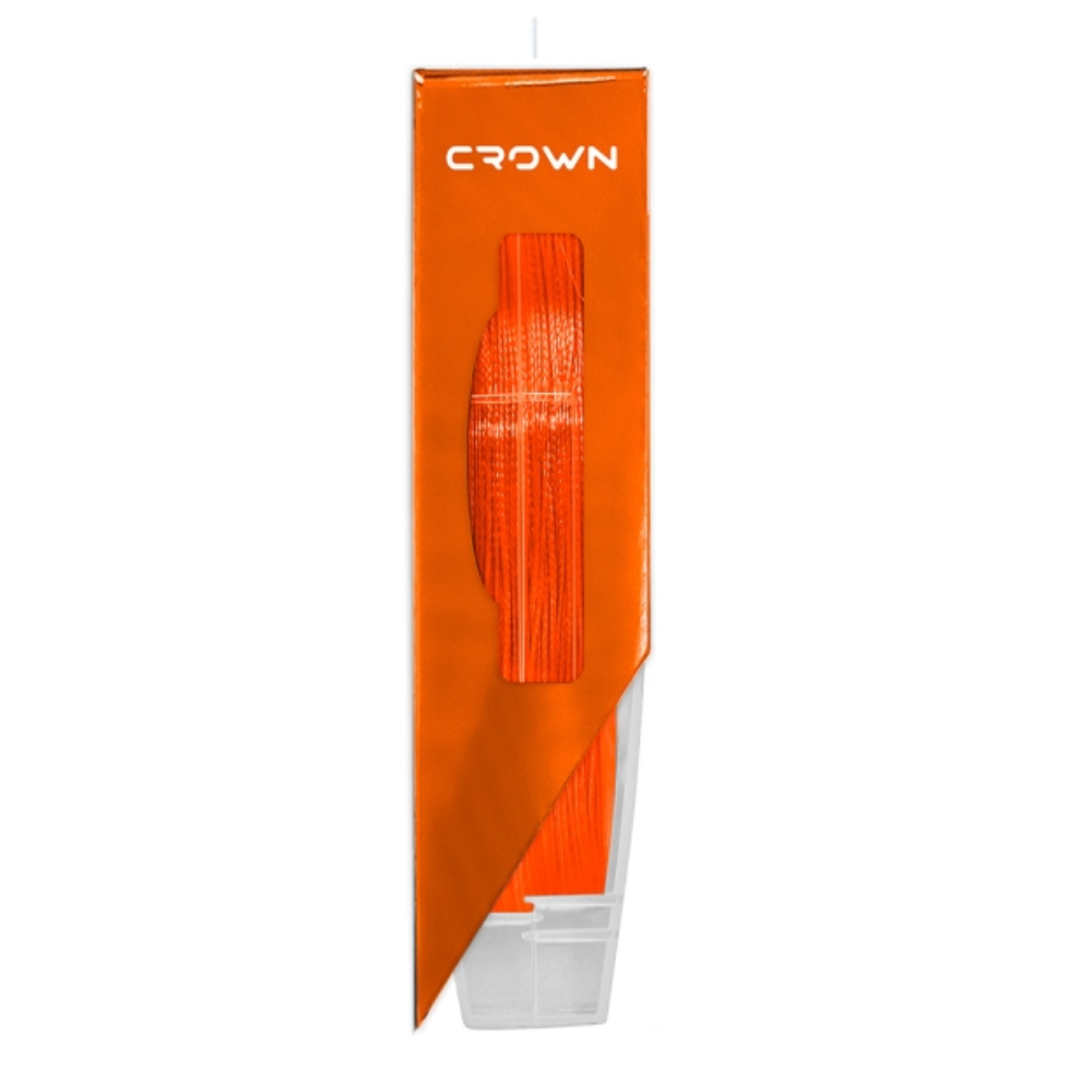 CROWN LINHA FIBER FLEX 8X ORANGE - 0,35MM 100MT