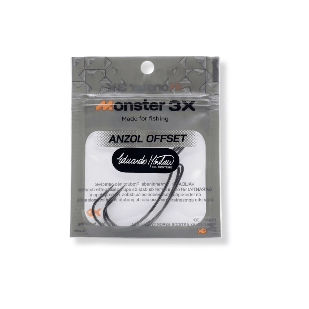 MONSTER 3X FISHING ANZOL OFFSET EWG M3X PRO 10/0  2UN
