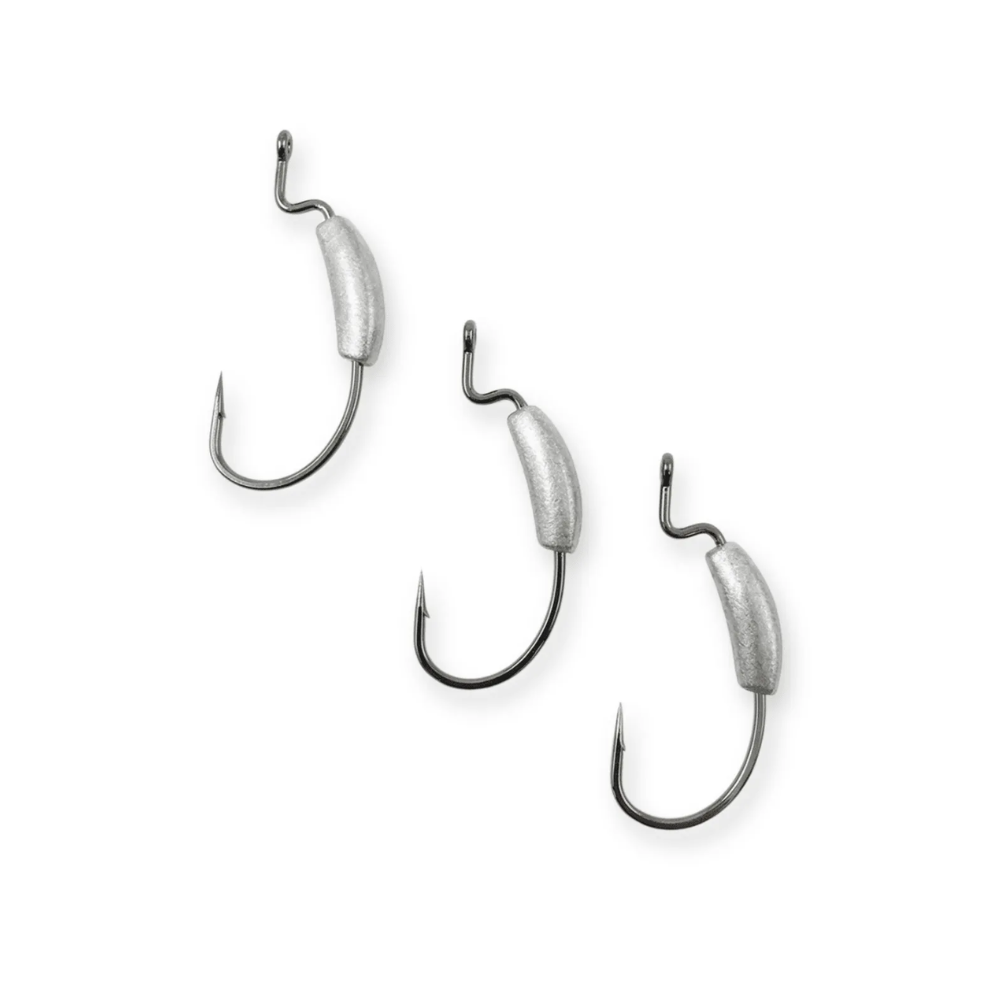 MONSTER 3X FISHING ANZOL OFFSET LASTREADO M3X PRO 10/0-7GR - 2UN