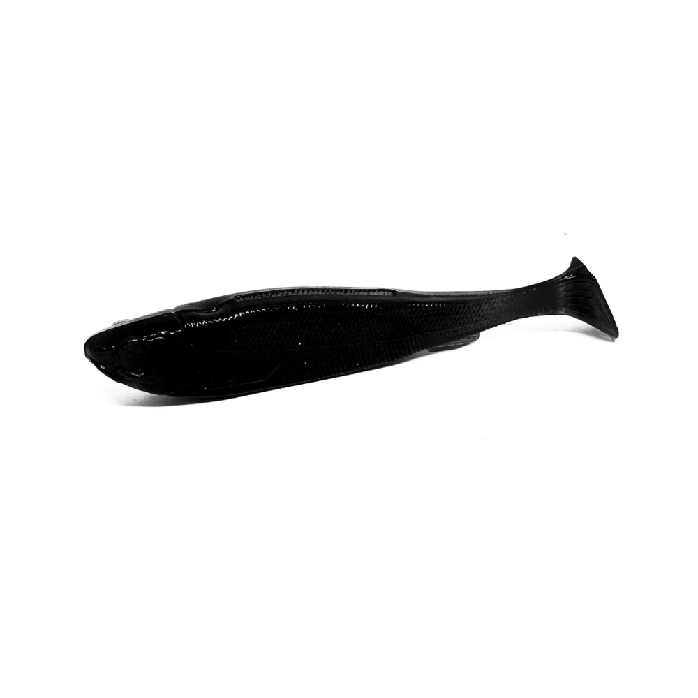 MONSTER 3X FISHING ISCAS SHADS GOLDEN SHAD 15CM 2UN  BLACK