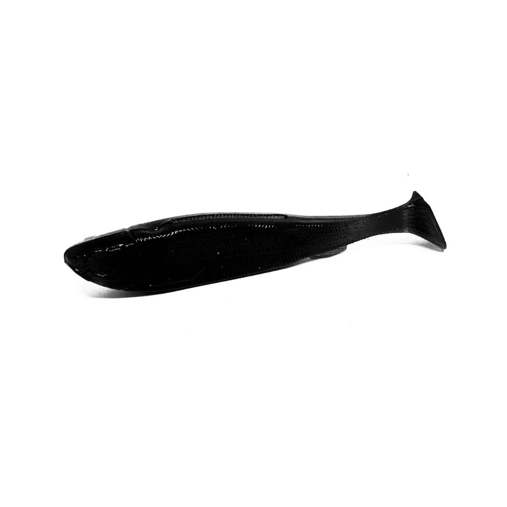 MONSTER 3X FISHING ISCAS SHADS GOLDEN SHAD 7,5CM 3UN  BLACK
