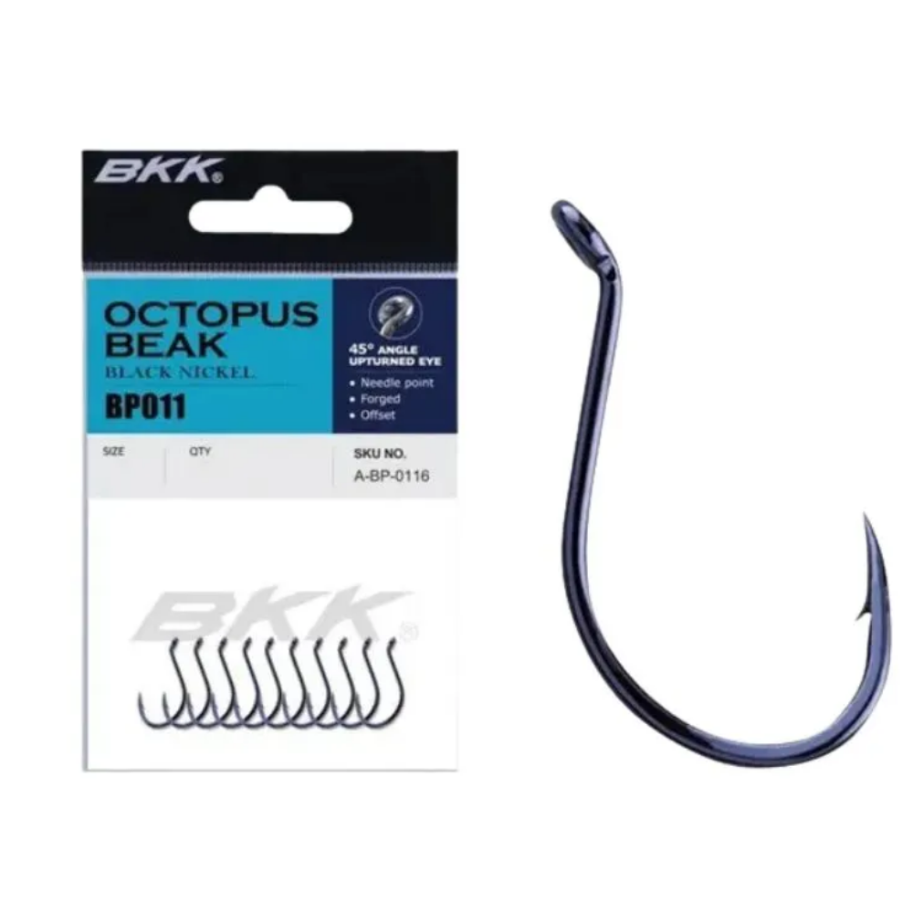 SHIMANO ANZOL OCTOPUS BEAK - TAMANHO 6/0 - PCT C/07 C/ FURO