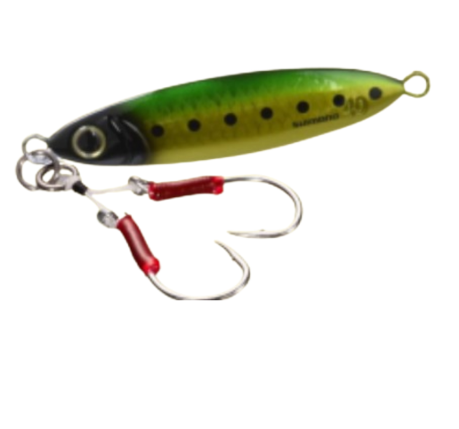 SHIMANO JIG COLTSNIPER WONDERFALL 30G GREEN GOLD SARDINE