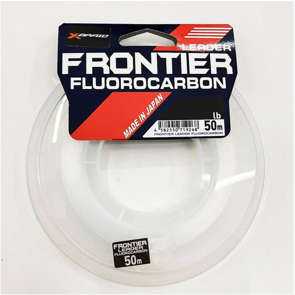 WAKOKU X-BRAID LEADER FRONTIER FLUOROCARBON  0,61MM 40LB 50M
