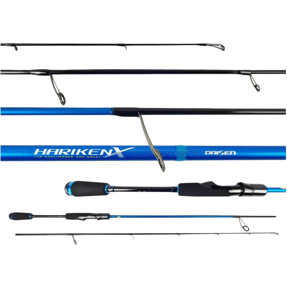 DAISEN VARA HARIKENX 12-25LB 1.78M MOLINETE S-5102H 2PARTES