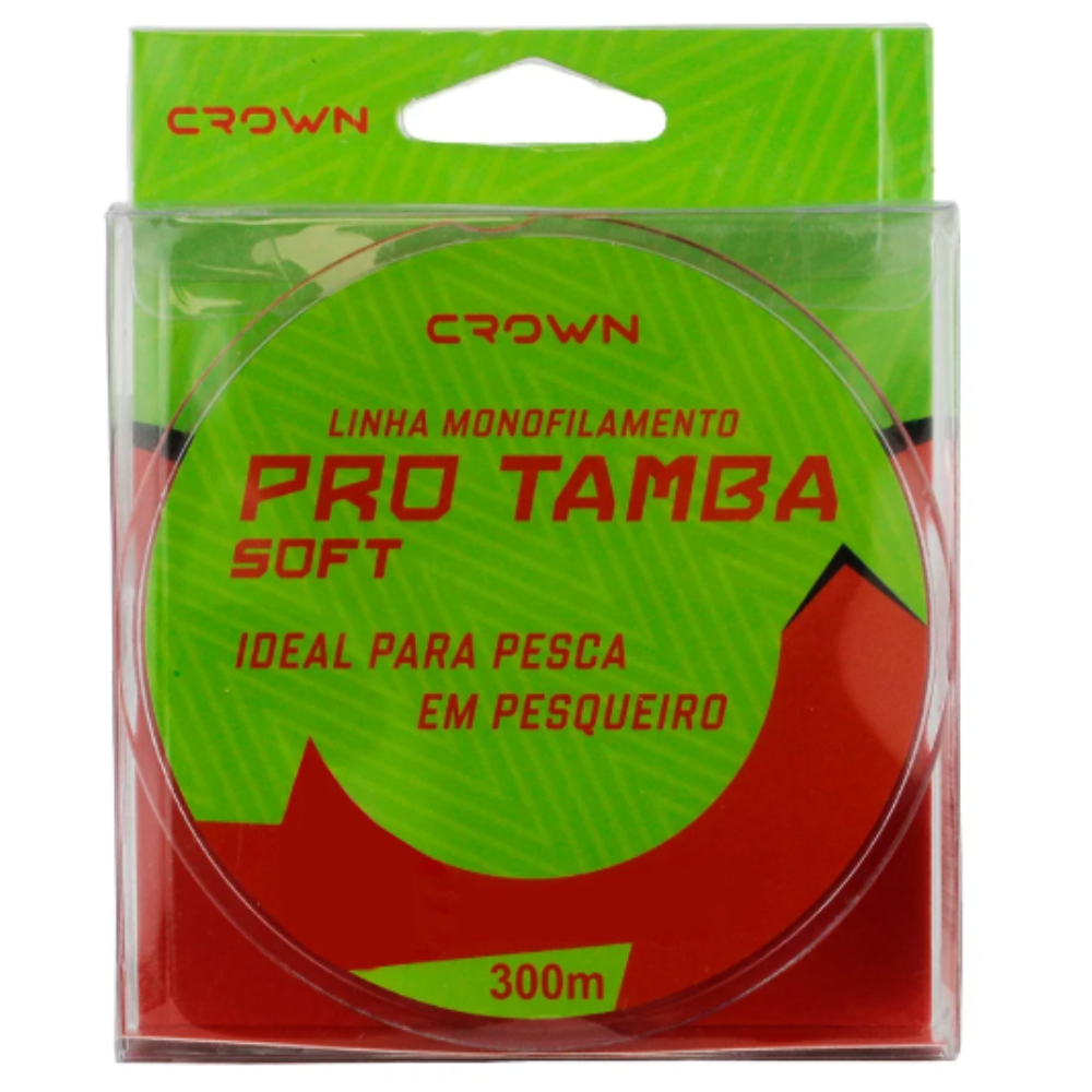 CROW LINHA PRO TAMBA SOFT ORANGE 0,40MM 300MT