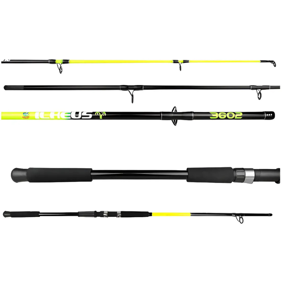 ALBATROZ VARA ILHEUS 3602 3.60M MOLINETE 60-120G 2PARTES