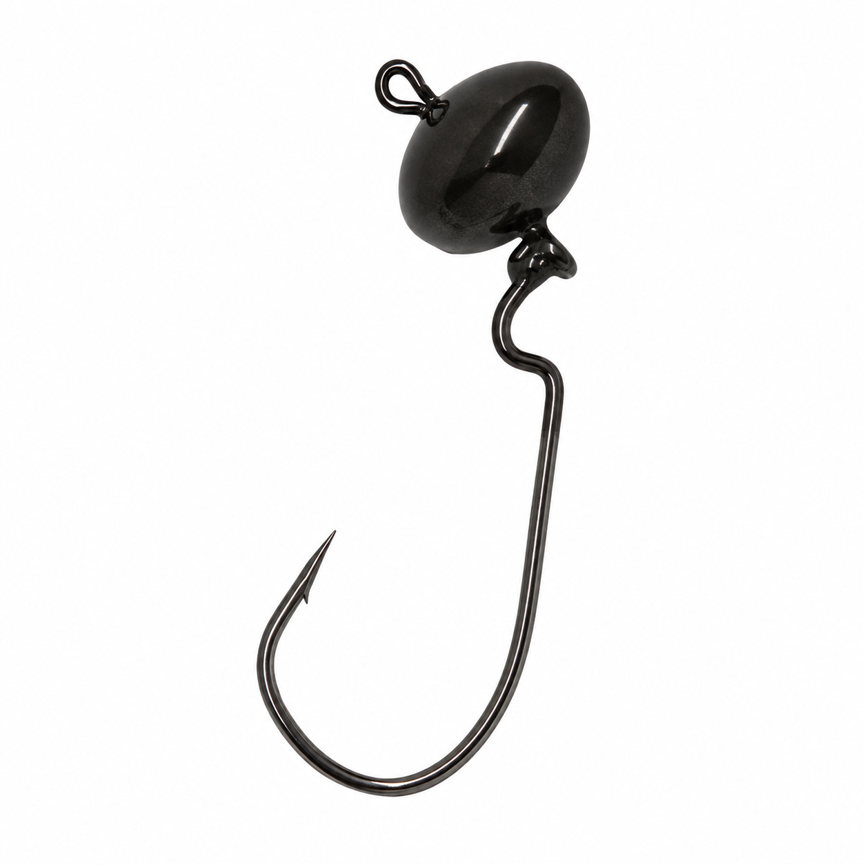 CHUMBADA ANZOL JIG HEAD OFFSET ART FOOTBALL 3/0 20G PRETO 1UN