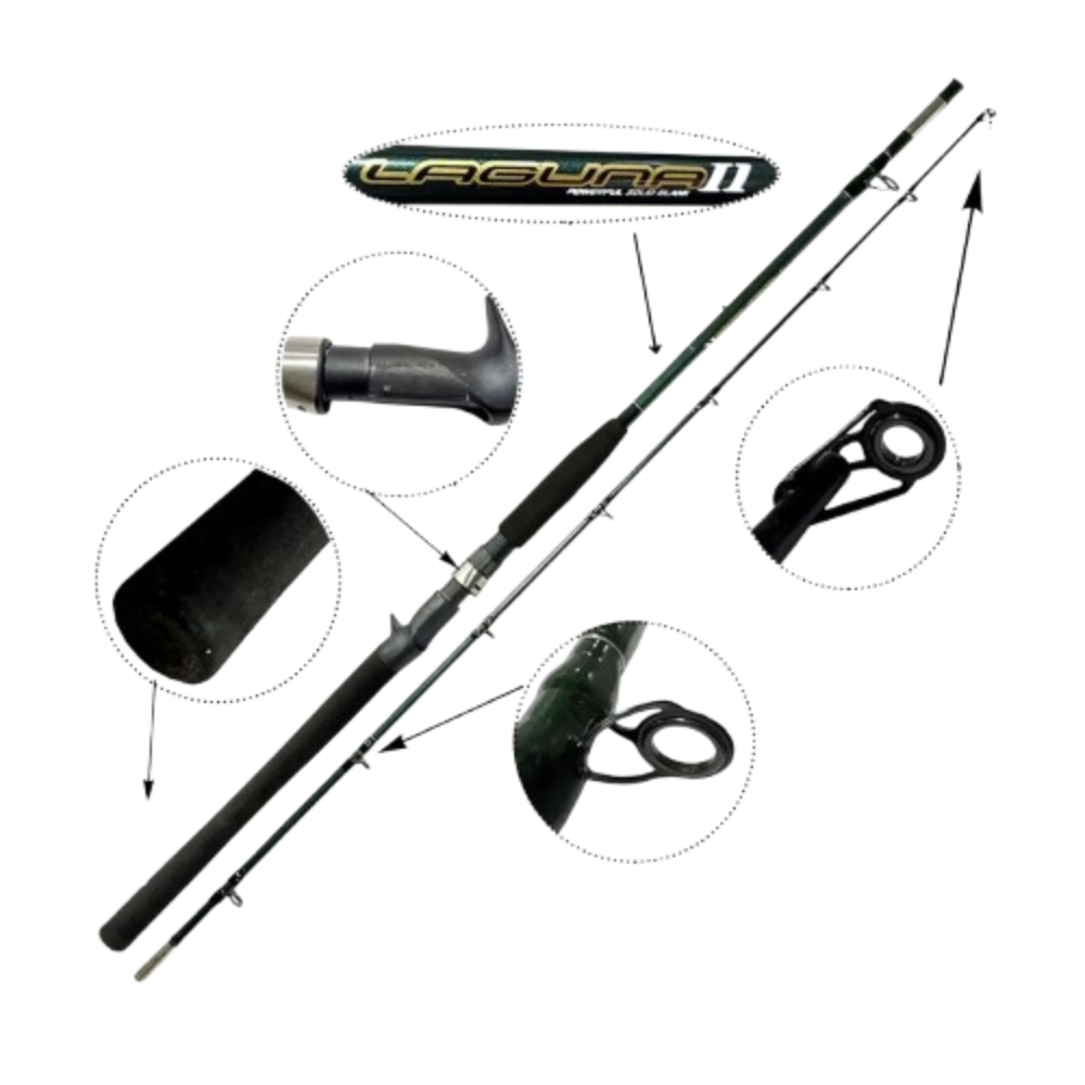 MARINE VARA LAGUNA II C602MH CARRETILHA 60' 1.83M 15-30LB 2P