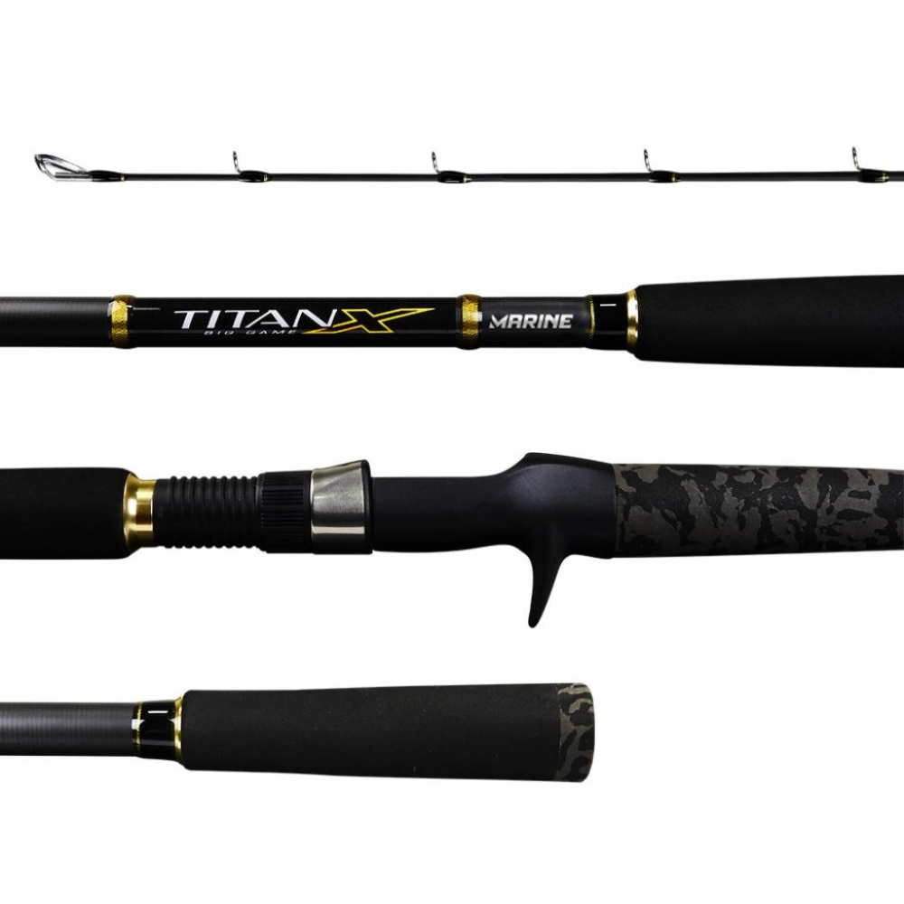MARINE VARA TITANX BG C802H CARRET 80' 2.44M 20-40LB 2PARTES
