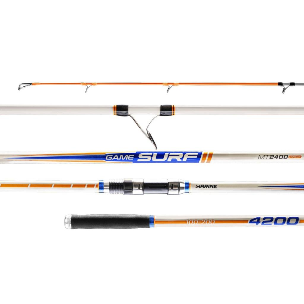 MARINE VARA GAME SURF GSKW-4203 MOLINETE 4.20M 100-200G 3PARTES