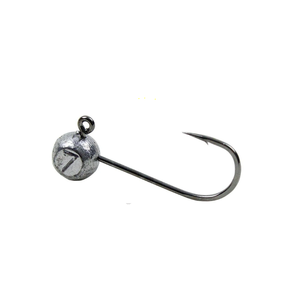 CHUMBADA ANZOL JIG HEAD 1/0 90° FACETADA 7G NATURAL