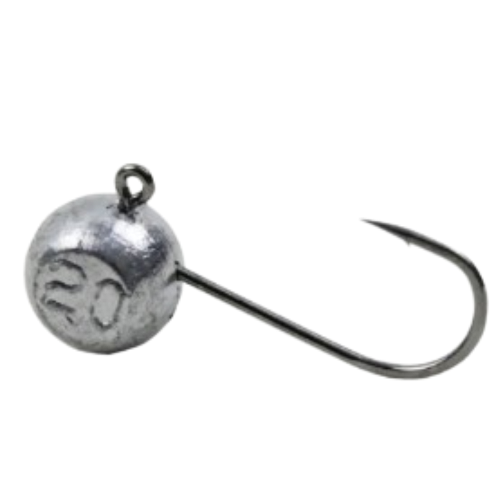CHUMBADA ANZOL JIG HEAD 4/0 90° FACETADA 20G NATURAL
