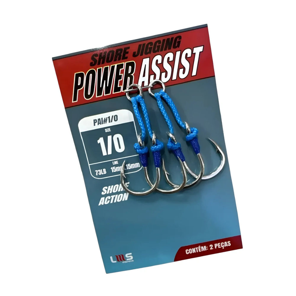 LMS Anzol Assistente Jig Costeiro 1/0 c/2kits