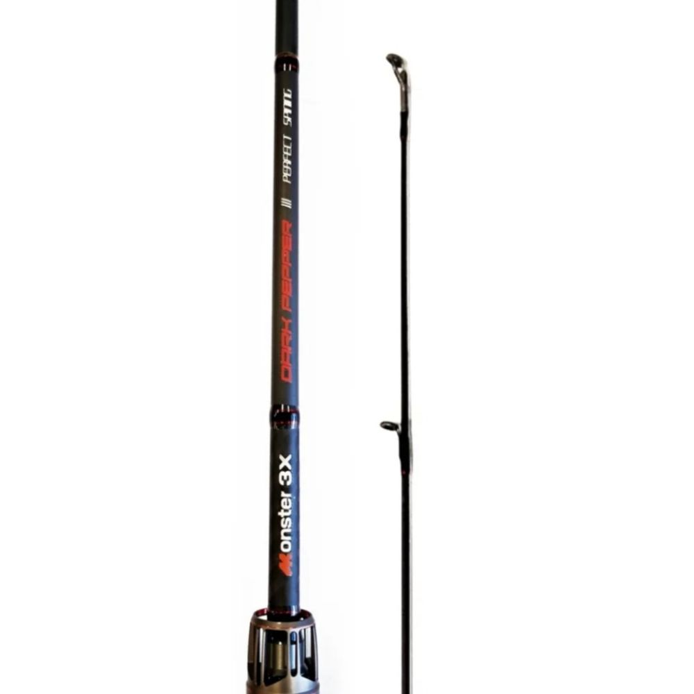 MONSTER 3X VARA DARK PEPPER SPIN 6'6" 8-15LBS 6-18G 1PC
