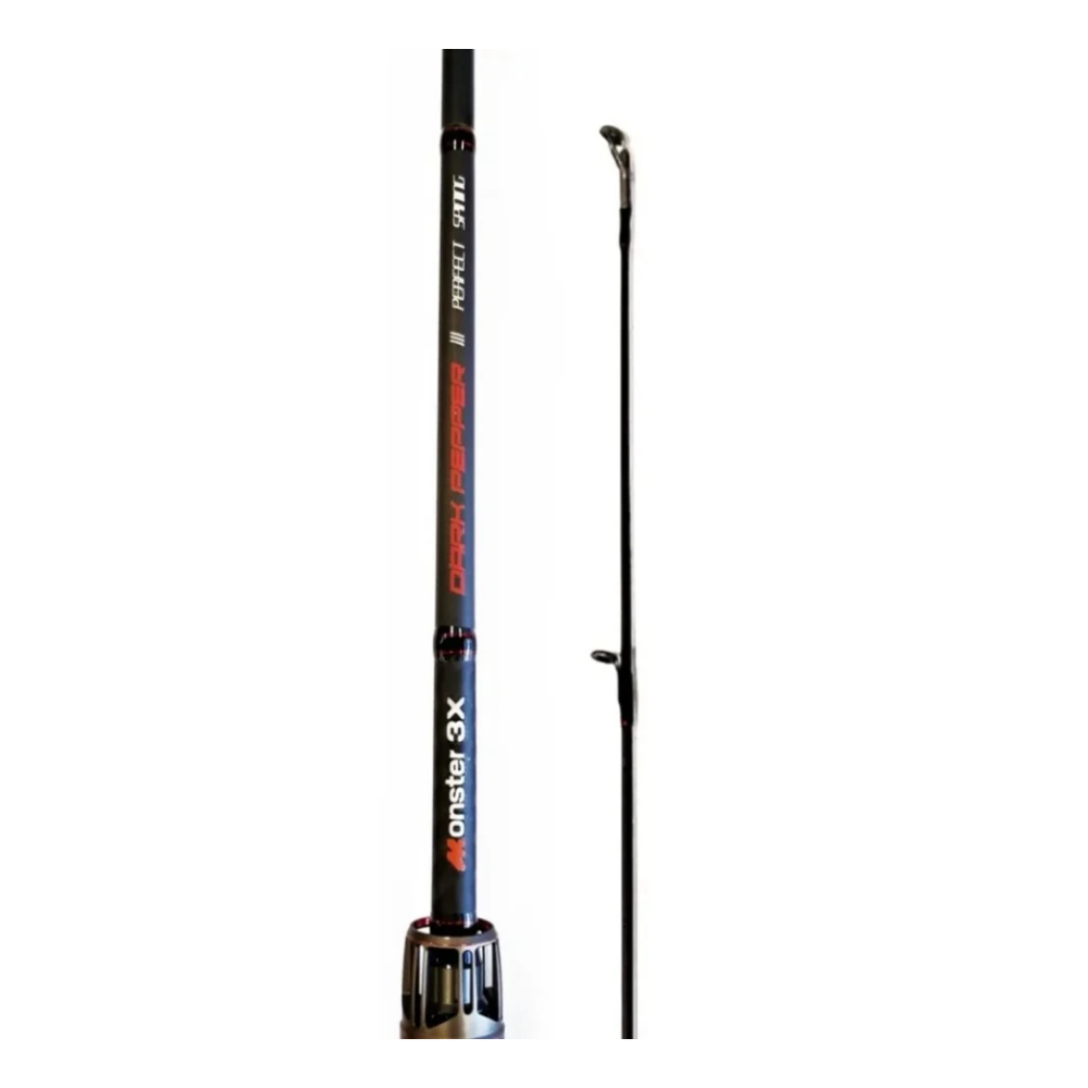 MONSTER 3X VARA DARK PEPPER SPIN 6'6" 4-8LBS 1-7G 1PC