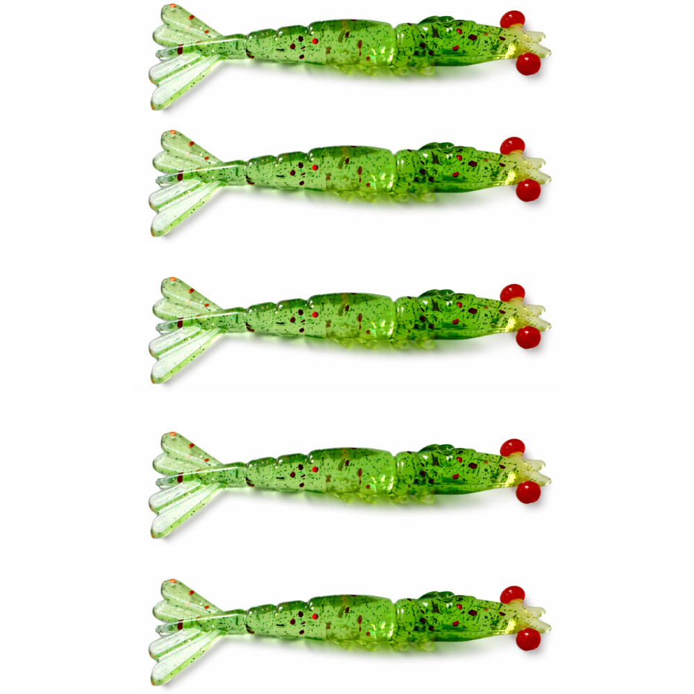 KIT 5 UN PIRATAS FISHING TURBO LIMÃO RED 9,5CM