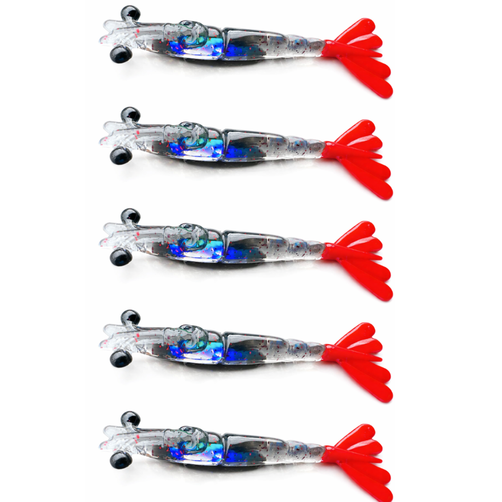 KIT 5 UN PIRATAS FISHING TURBO APACHE 8,5CM