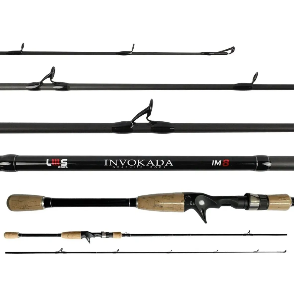 LMS VARA INVOKADA IM8 6'0" CAST 4-10G 4-10LB 1PC