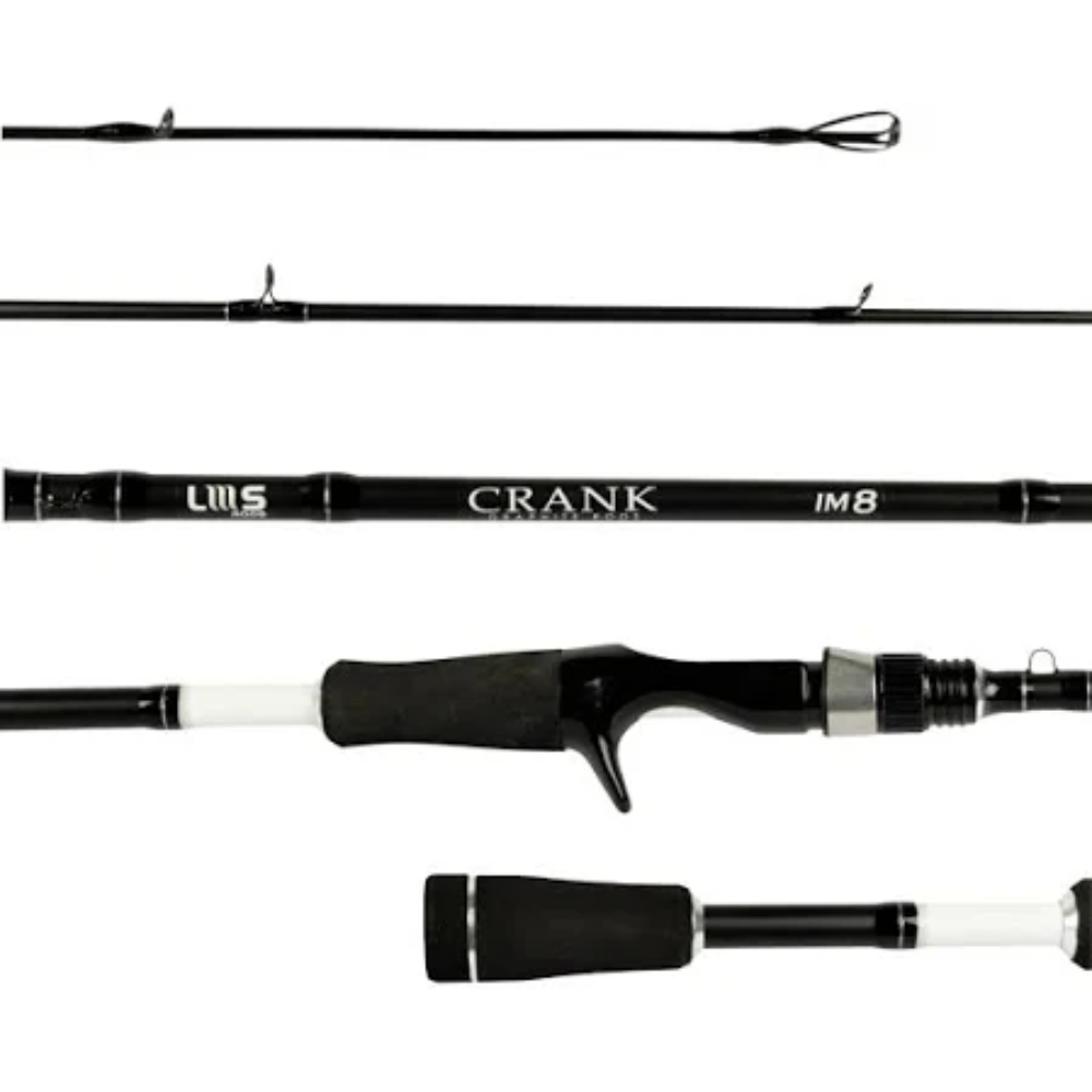 LMS VARA CRANK IM8 Cast 5'8" 4-12LB 4-12G 1PC  COLOR WHITE