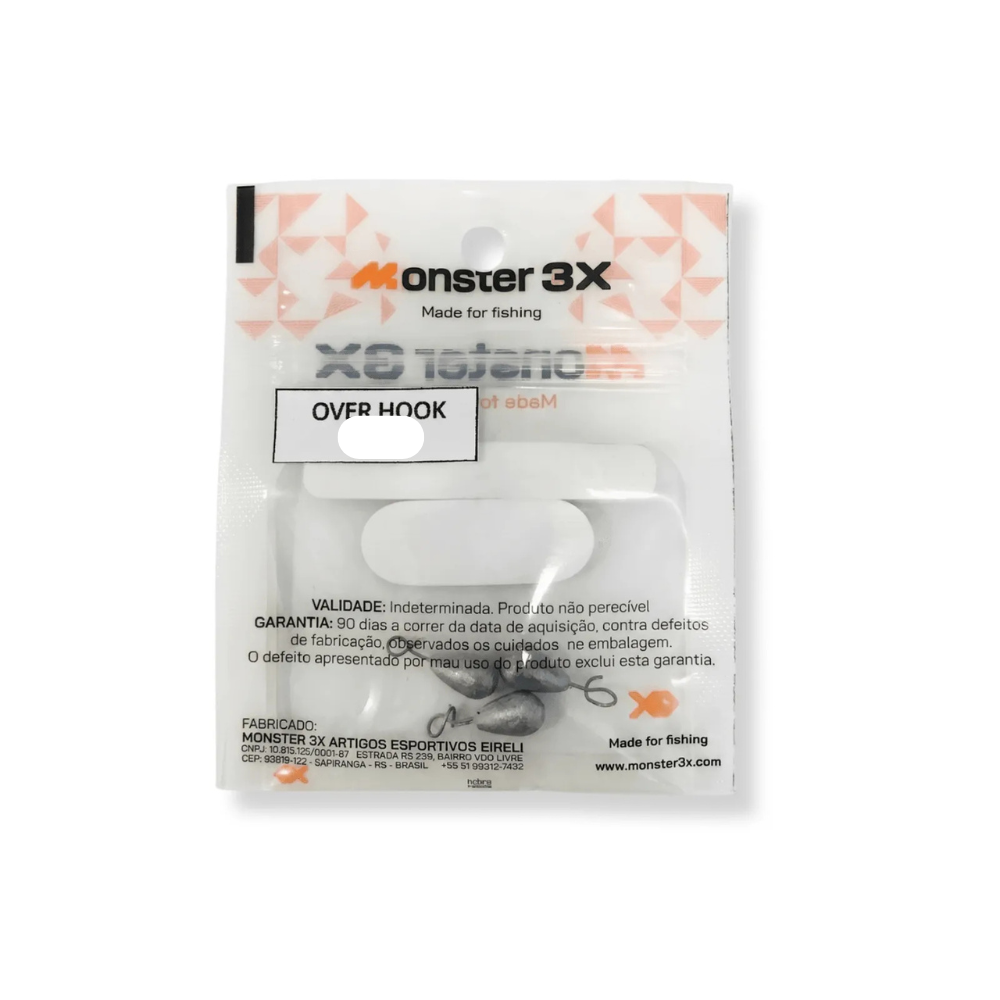 MONSTER3X ANZOL OVER HOOK  PRO 14G 3UN
