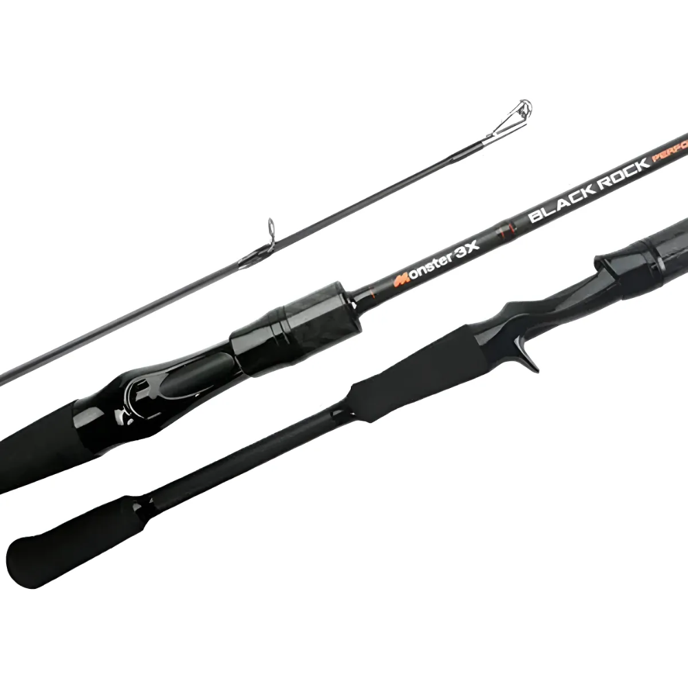 MONSTER 3X VARA PESCA BLACK ROCK CAST 631 15G 14LBS INTEIRA