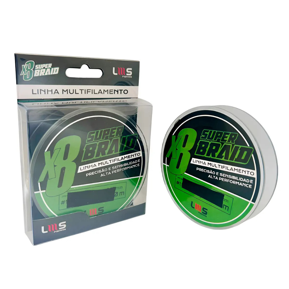 LINHA LMS MULTI 300M 8X 40LB  29MM VERDE